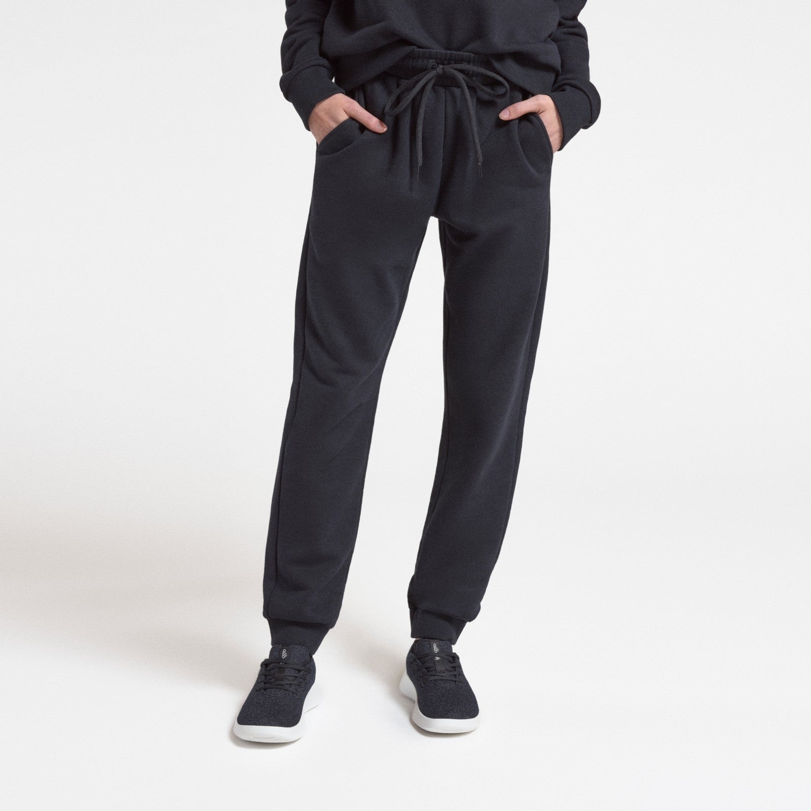 Women's Merino Blend Sweatpant - True Black