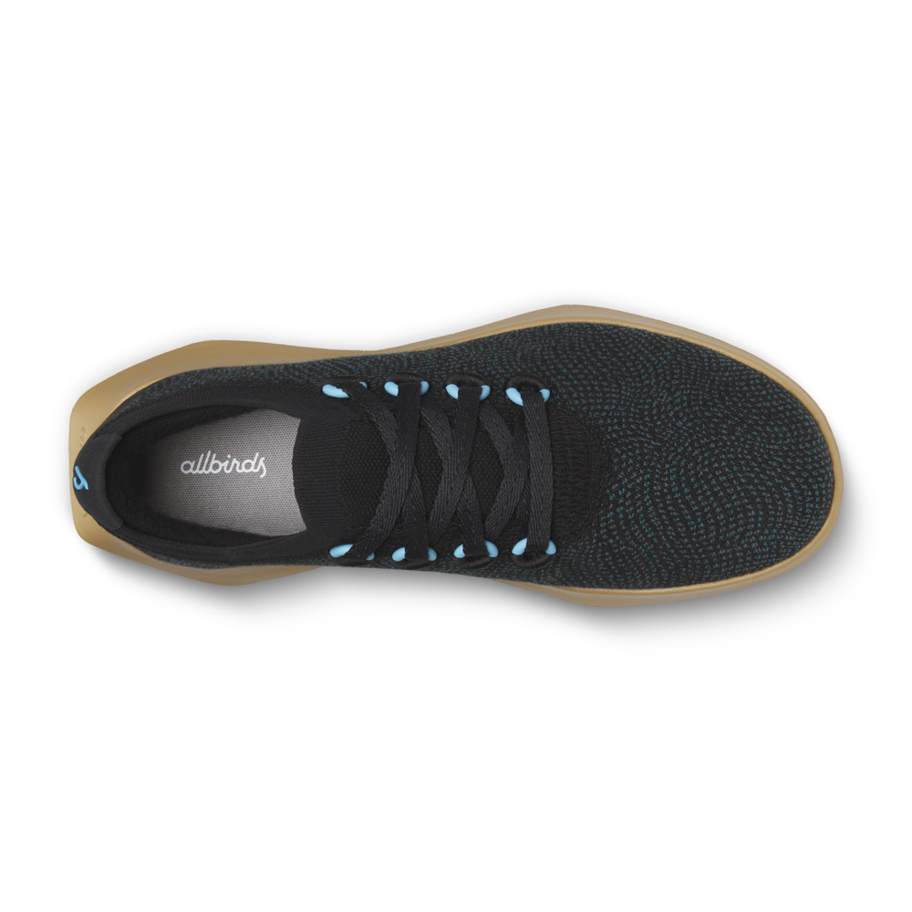 Men's Wool Dasher Mizzle - Natural Black/Chasm Teal (Stony Beige Sole) - Image 3