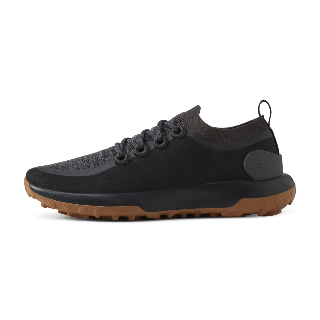 Women's Trail Runner - Natural Black (Rugged Khaki Sole)