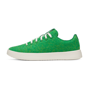 Women's Wool Cruiser - Kelly Green (Natural White Sole)
