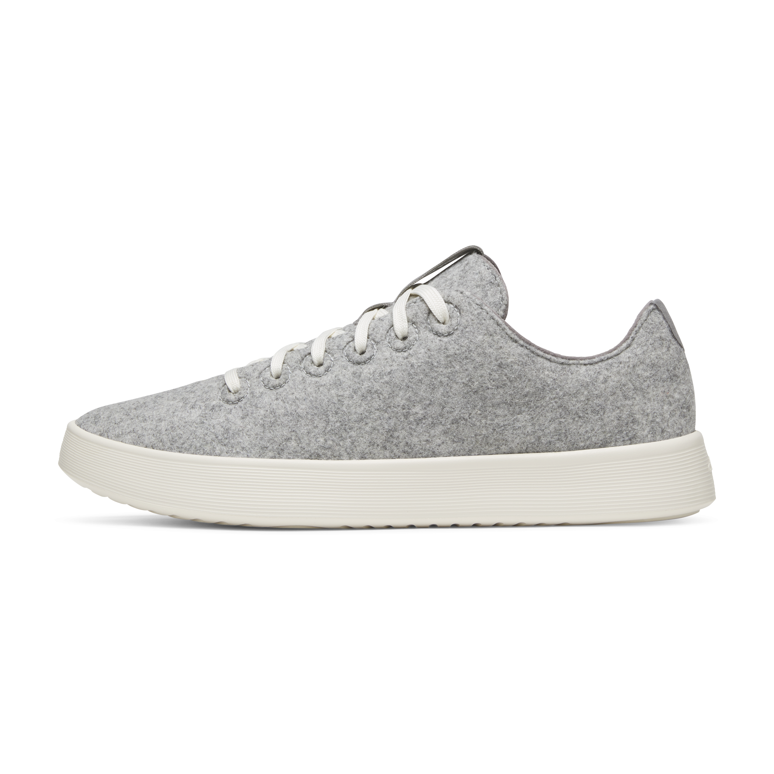 Men's Wool Cruiser - Light Grey (Natural White Sole)