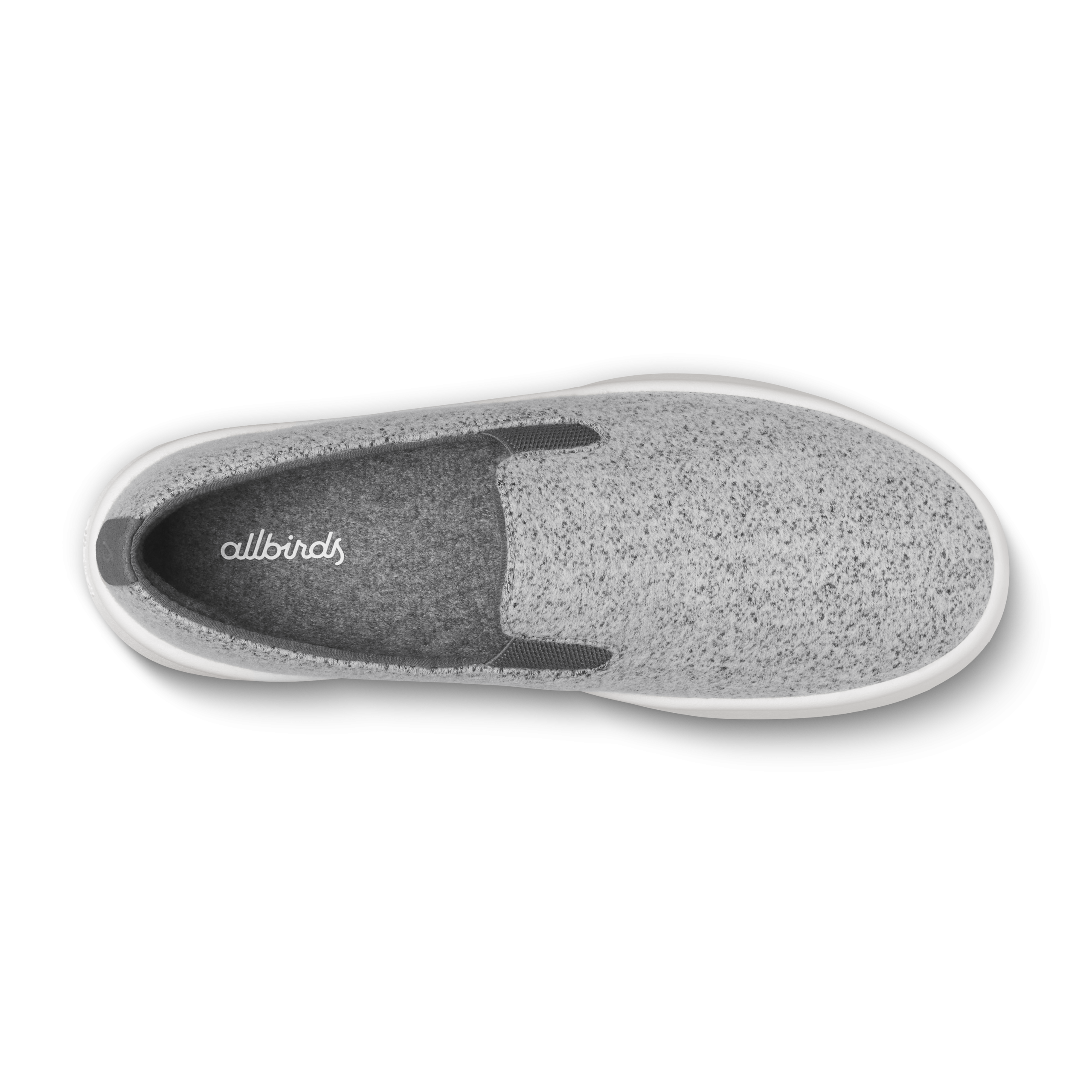 Men's Wool Cruiser Slip On - Medium Grey (Blizzard Sole) - Image 3