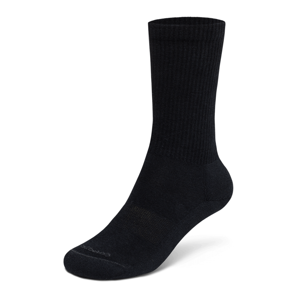 Anytime Crew Sock - Natural Black